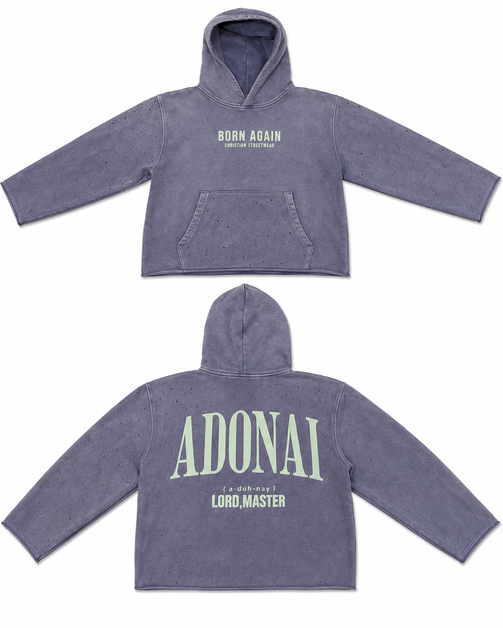 Adonai Hoodie – Christian Streetwear Hoodie